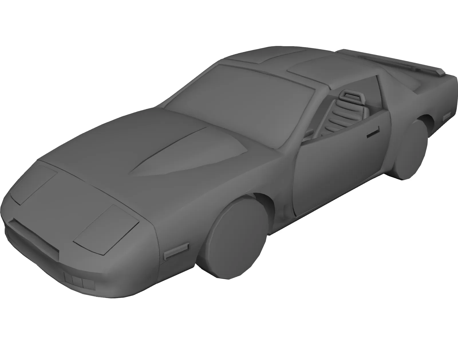 Chevrolet Camaro 3D Model main preview