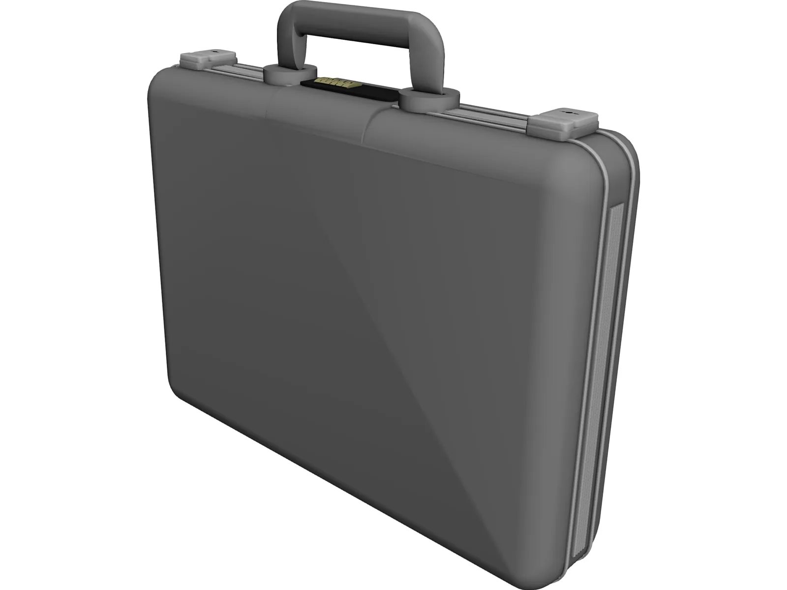 Suitcase 3D Model main preview