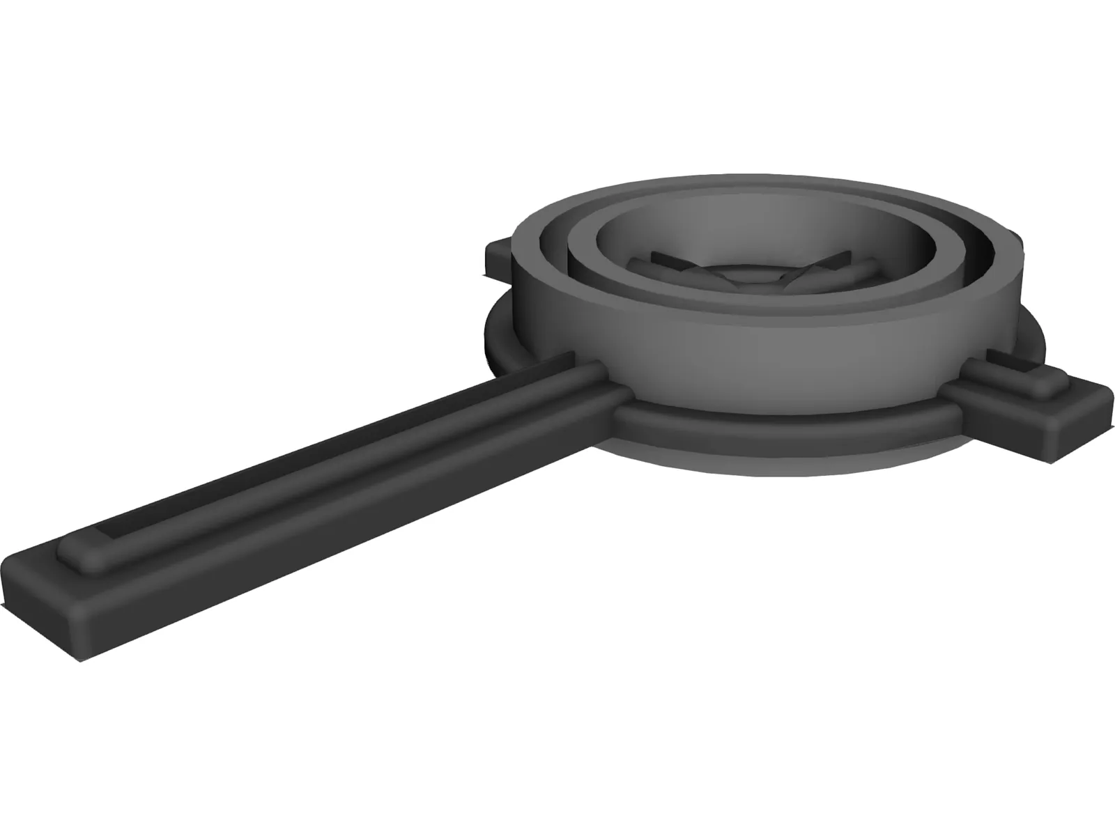 Cross 3D Model main preview