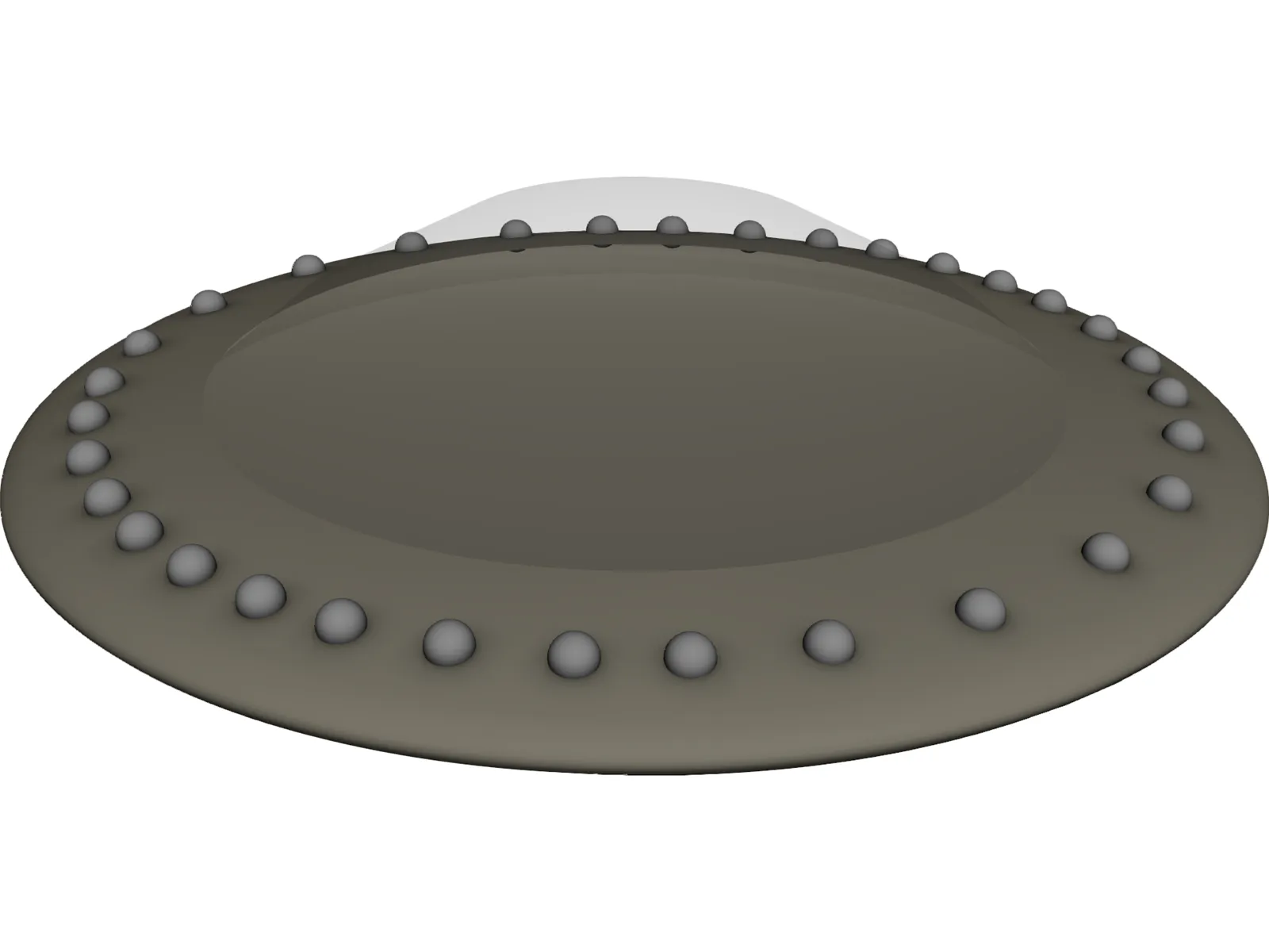 UFO 3D Model main preview
