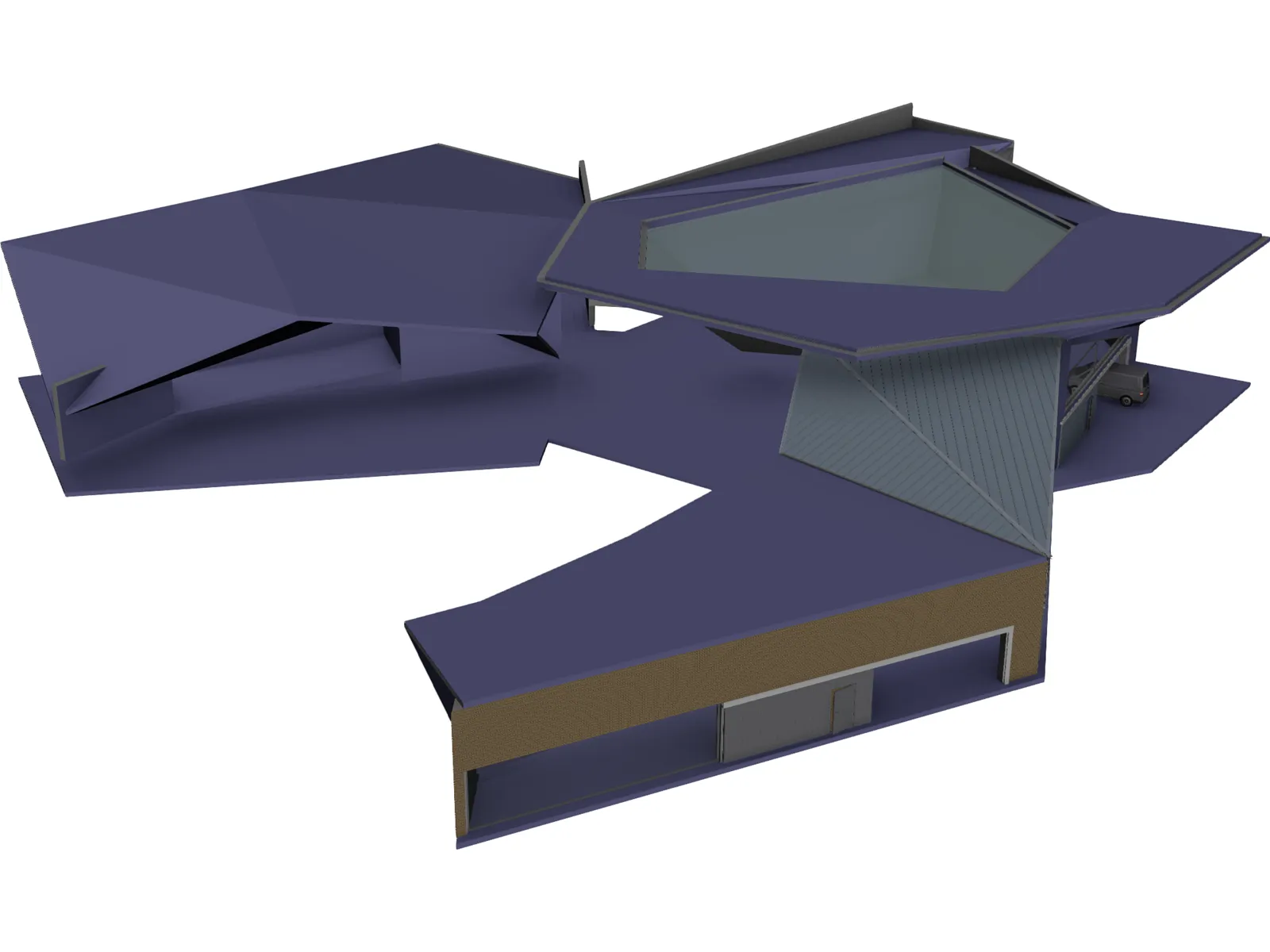 Villa Wally 3D Model main preview