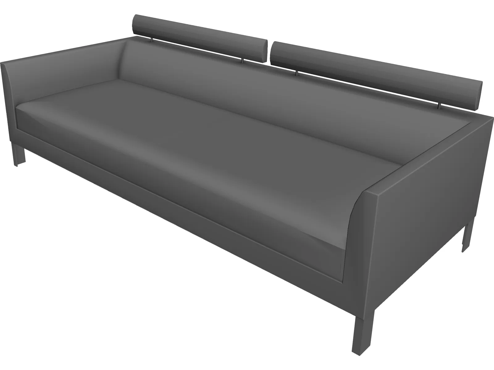 Sofa Axium 3D Model main preview