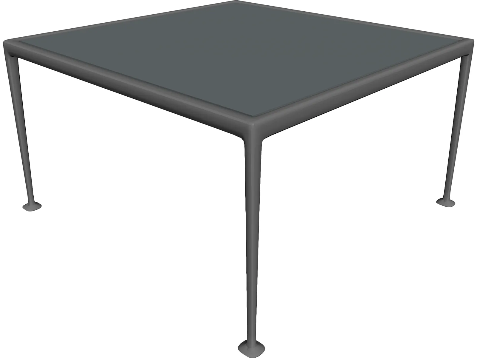 B&B Italia Garden Table 3D Model main preview