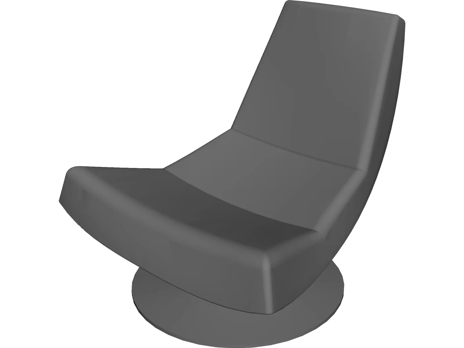 Chair Olivier Lounge 3D Model main preview