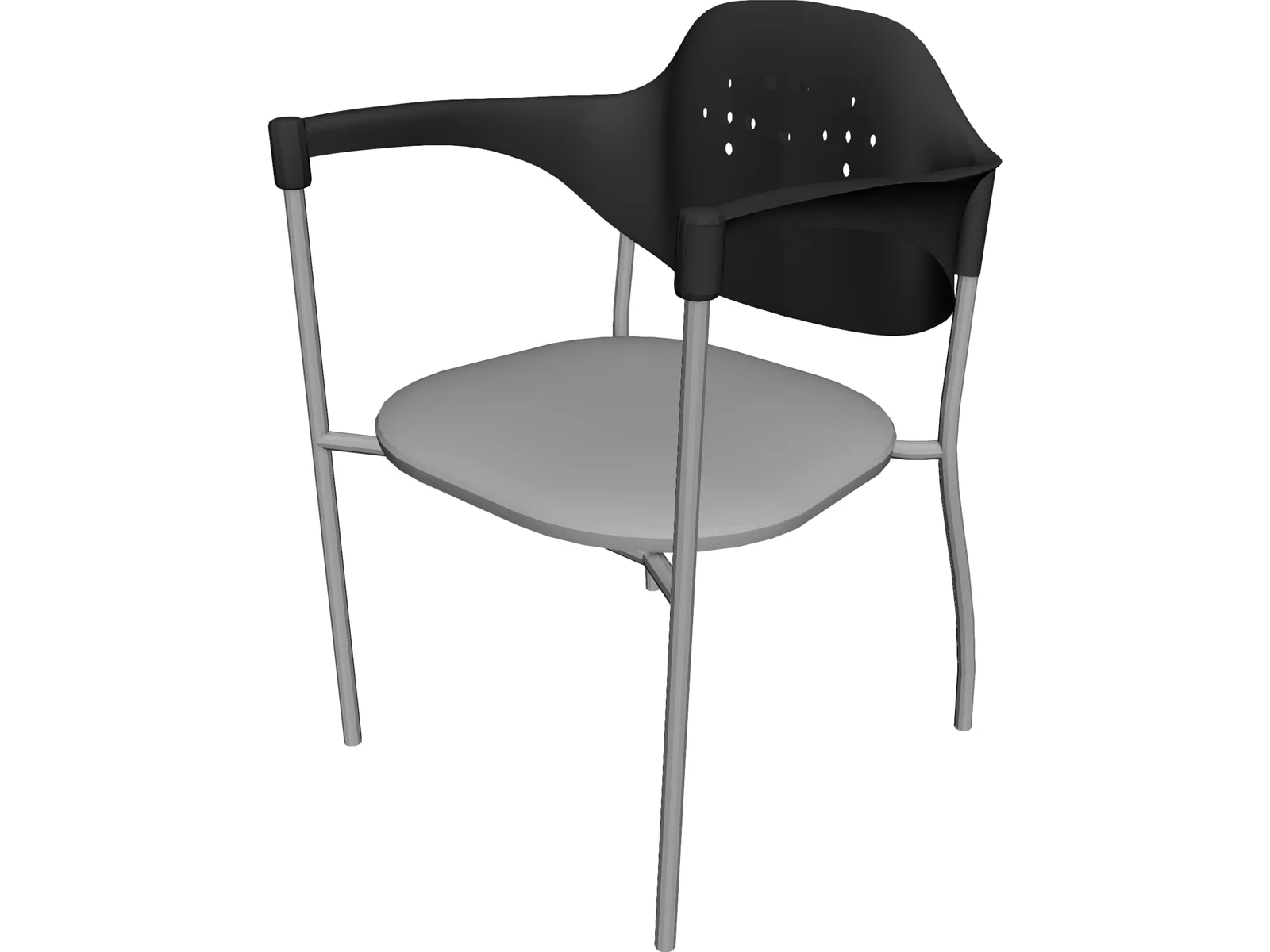Chair Ottimo 3D Model main preview