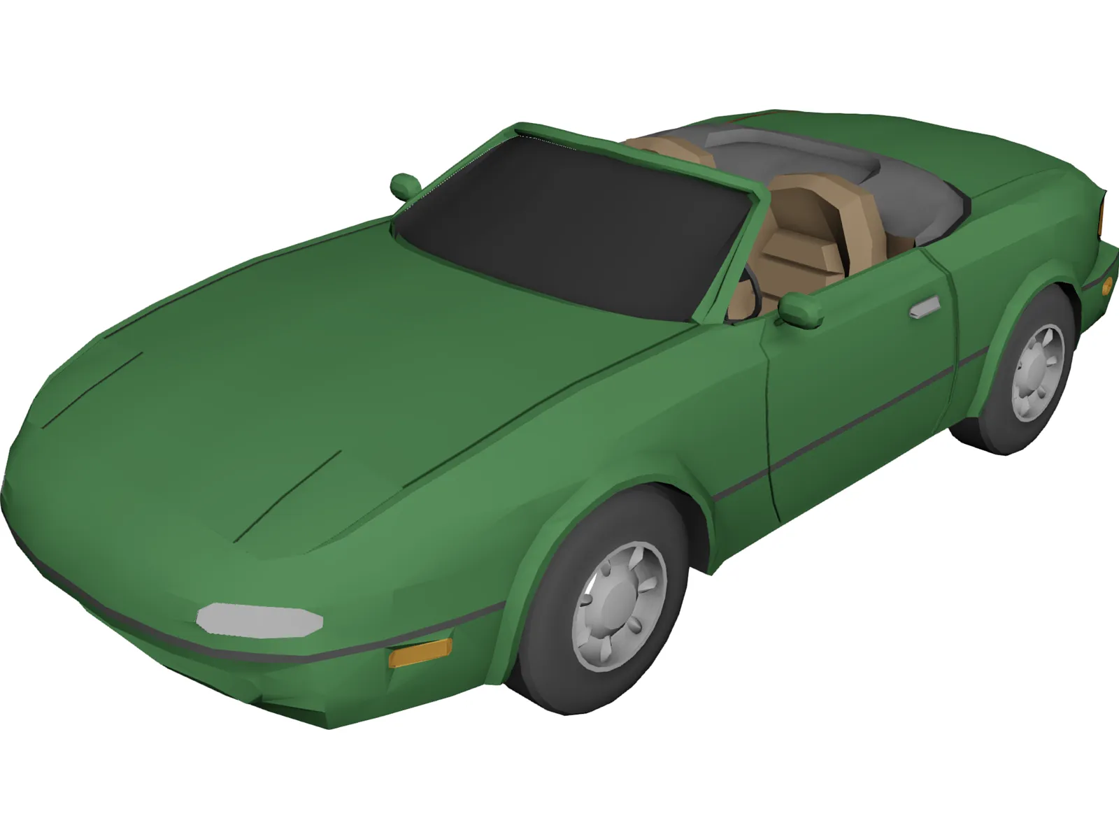 Mazda MX-5 3D Model main preview