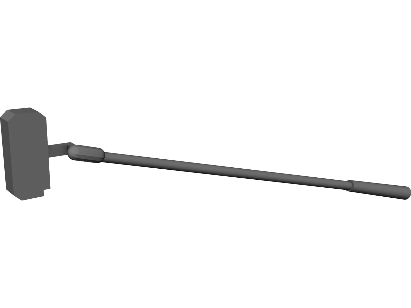 Golf Club Putter 3D Model main preview