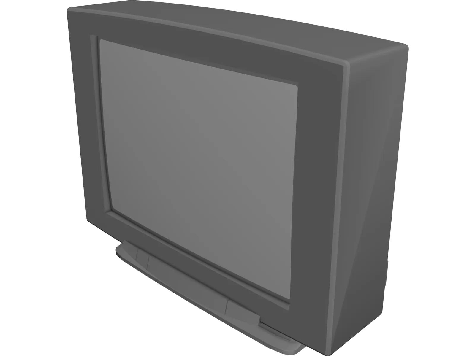 Television 3D Model main preview