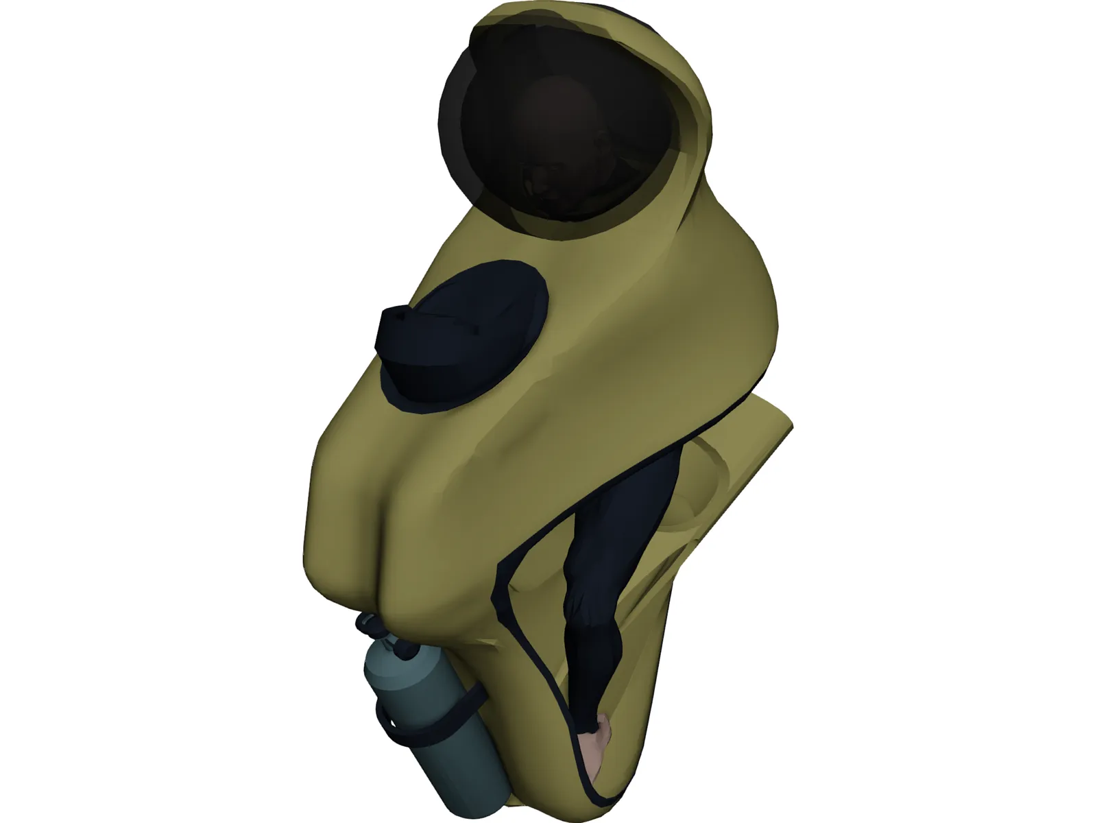 Personal Sub 3D Model main preview