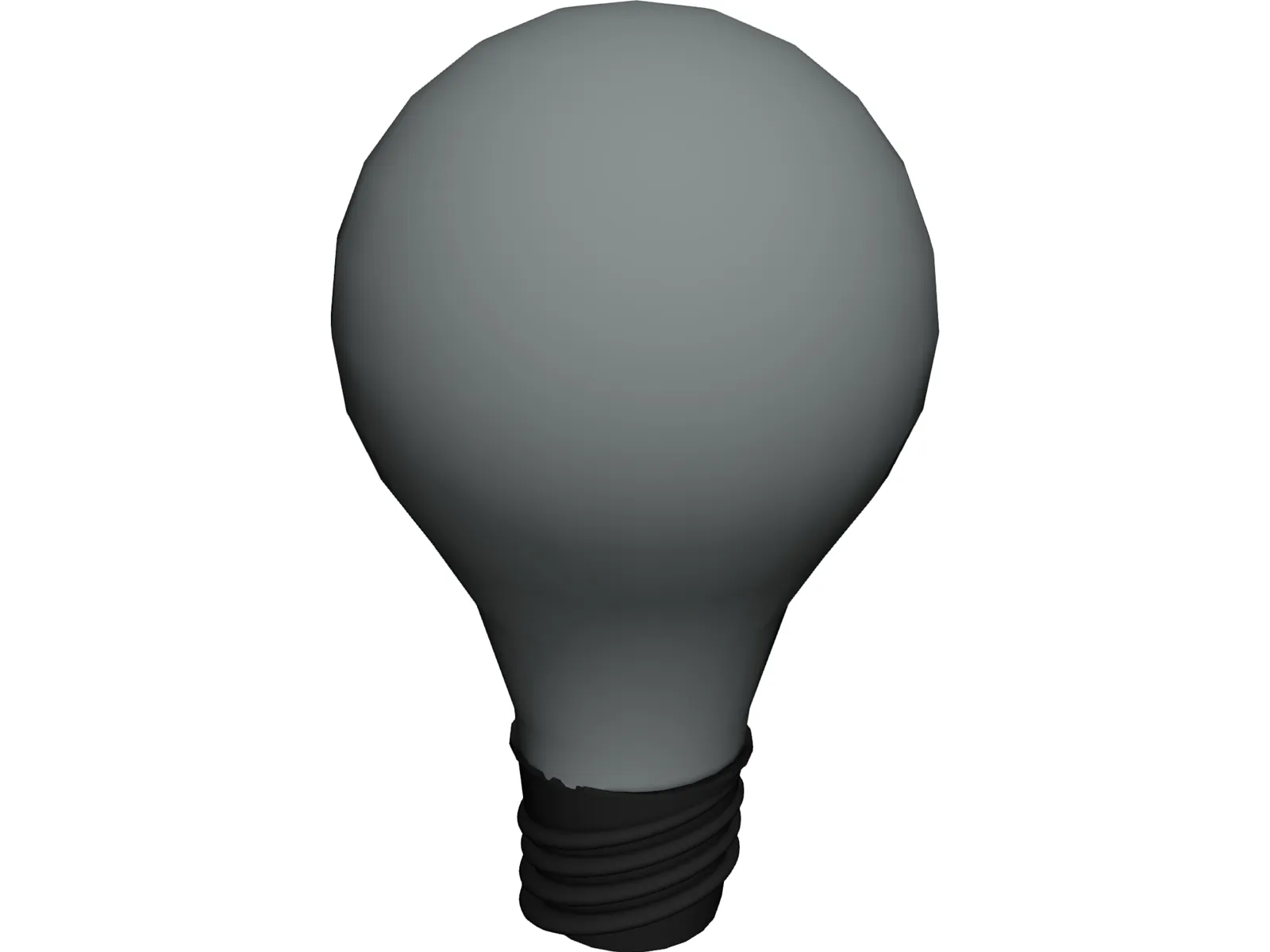 Light Bulb [+Interior] 3D Model main preview