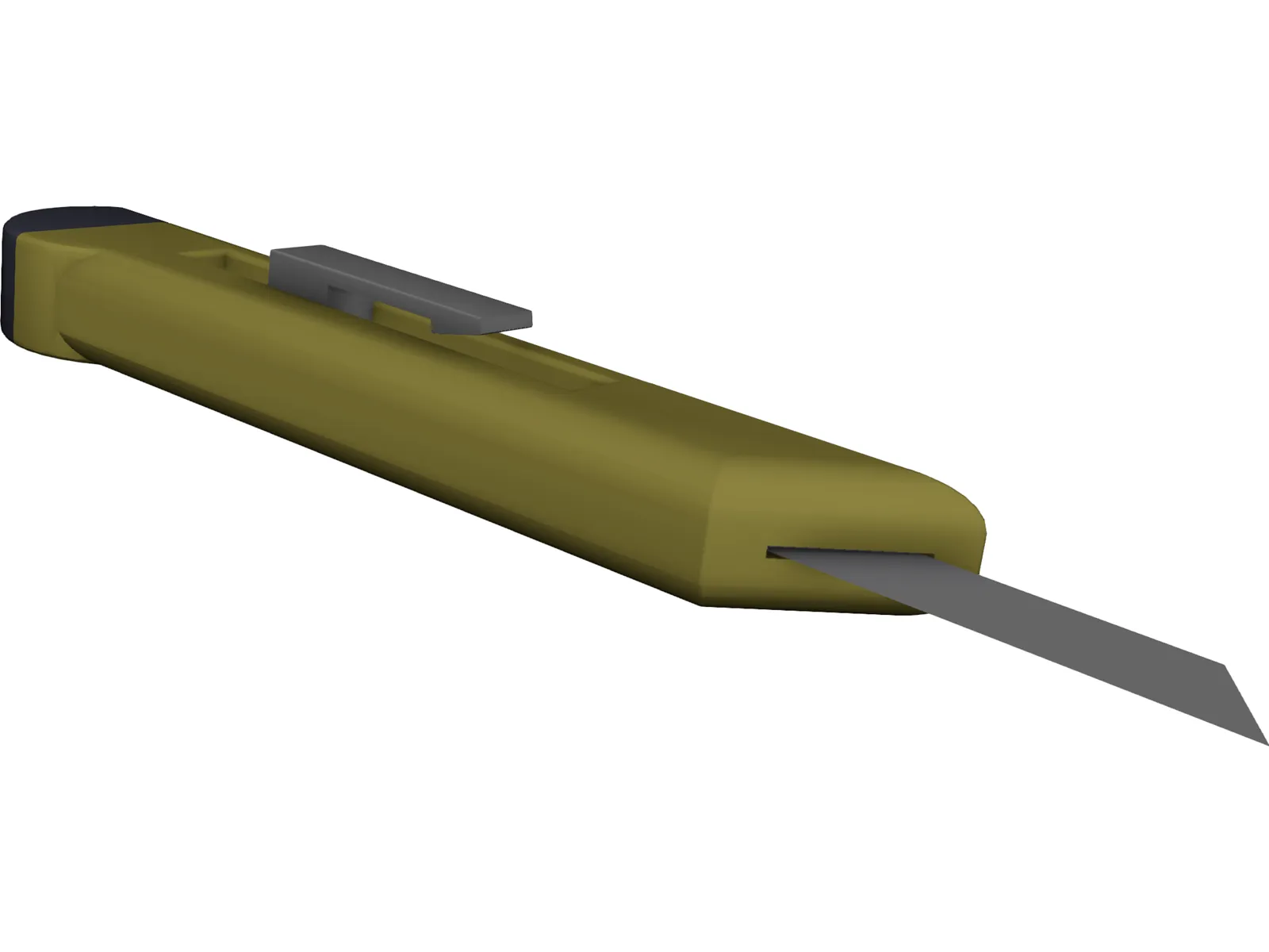 Knife Utility 3D Model main preview
