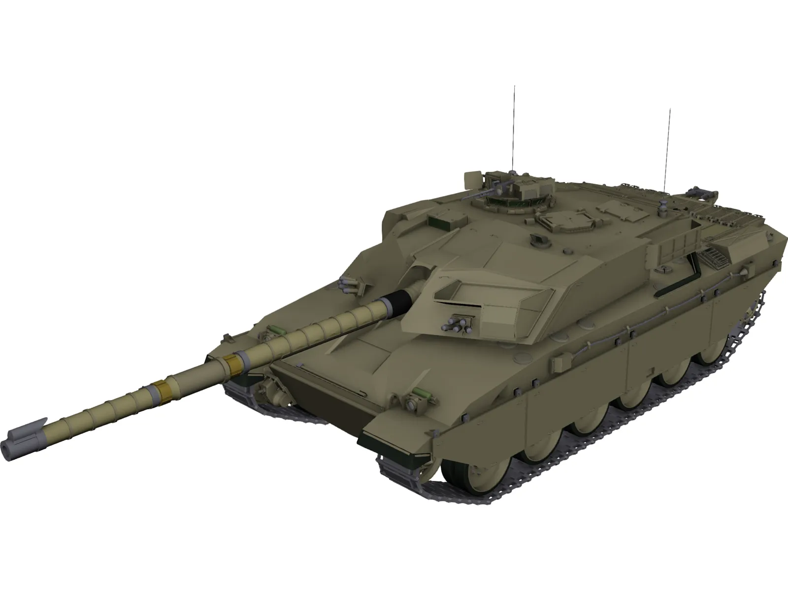 Challe 3D Model main preview