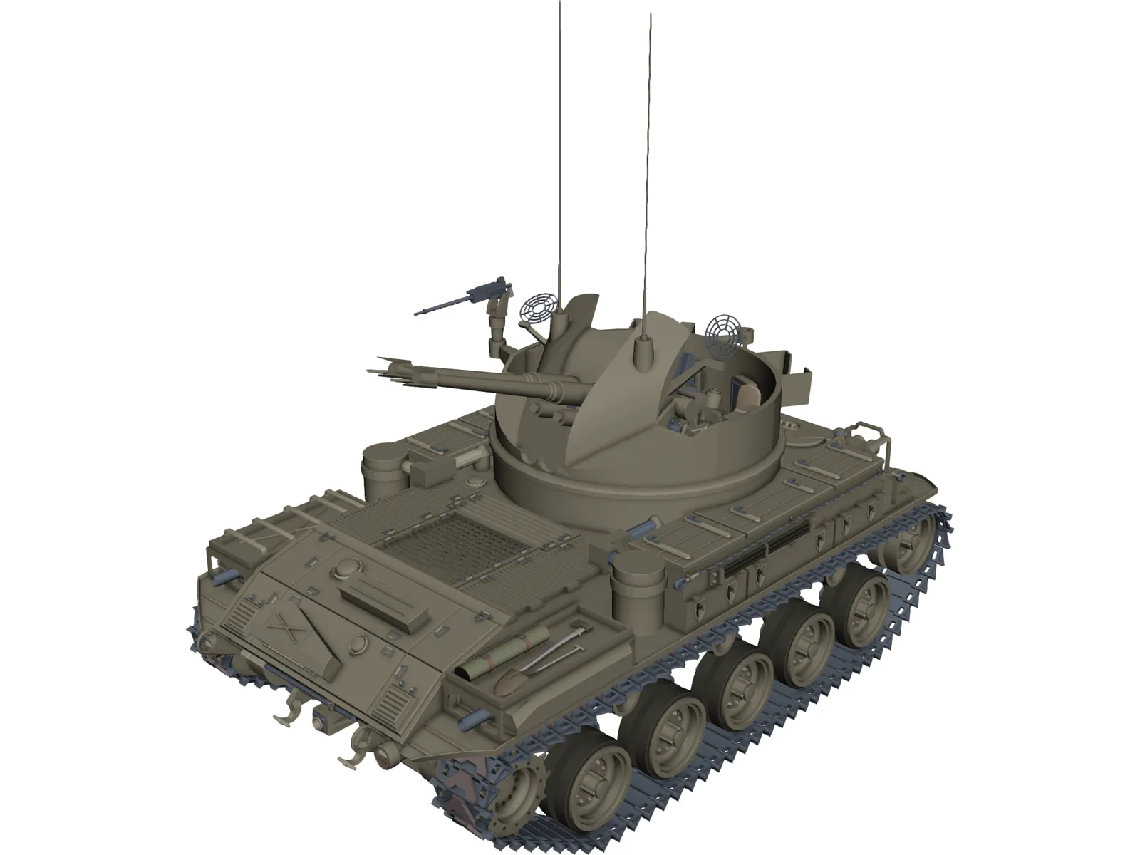 M42 Dust 3D Model main preview
