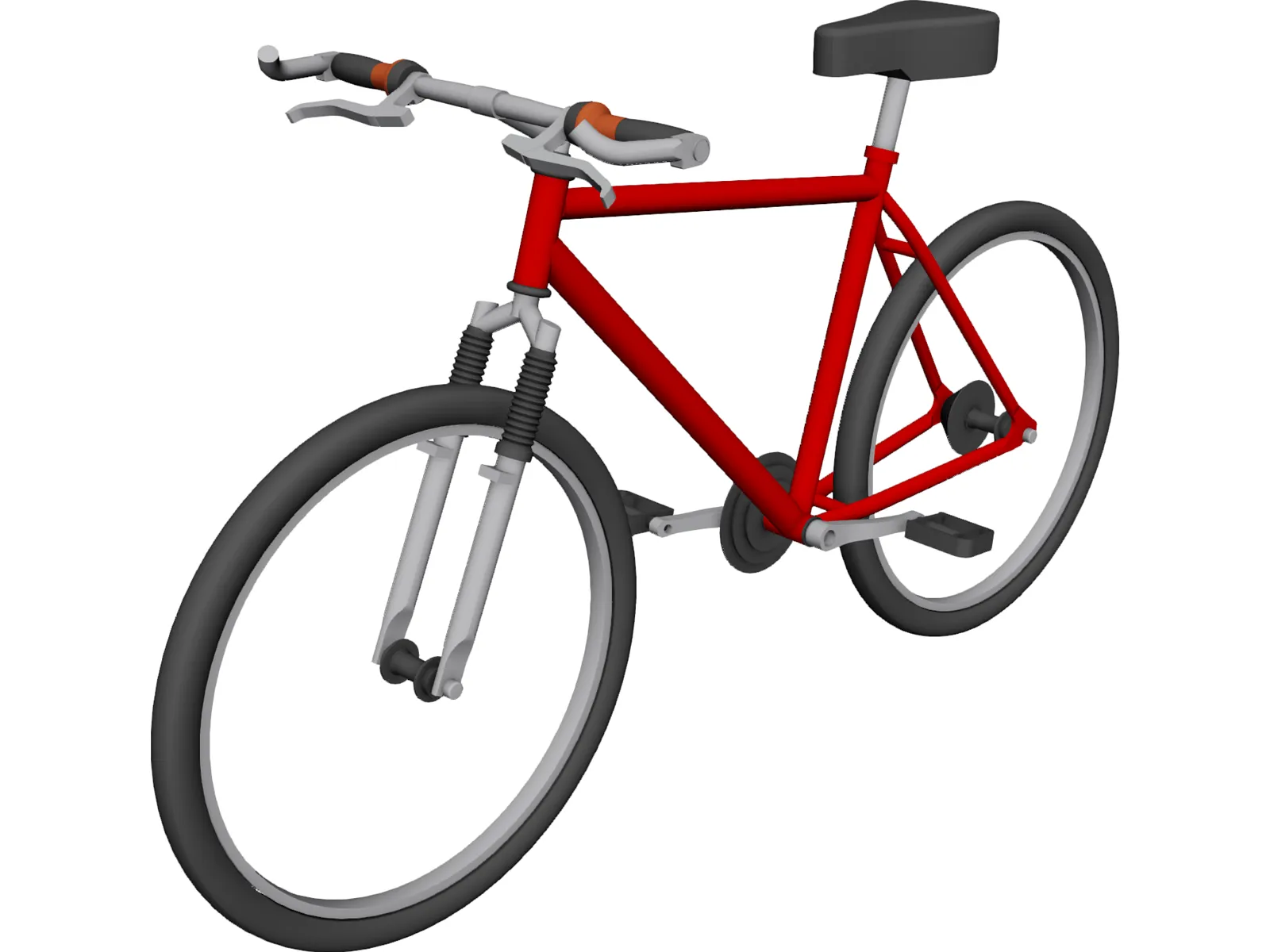 Bike Mountain Pacific 3D Model main preview
