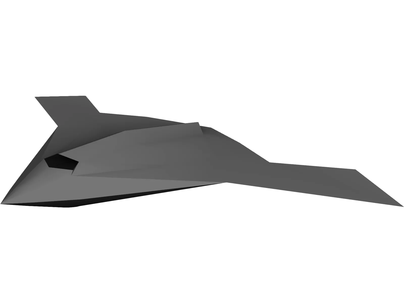 Northrop Grumman X-47 3D Model main preview