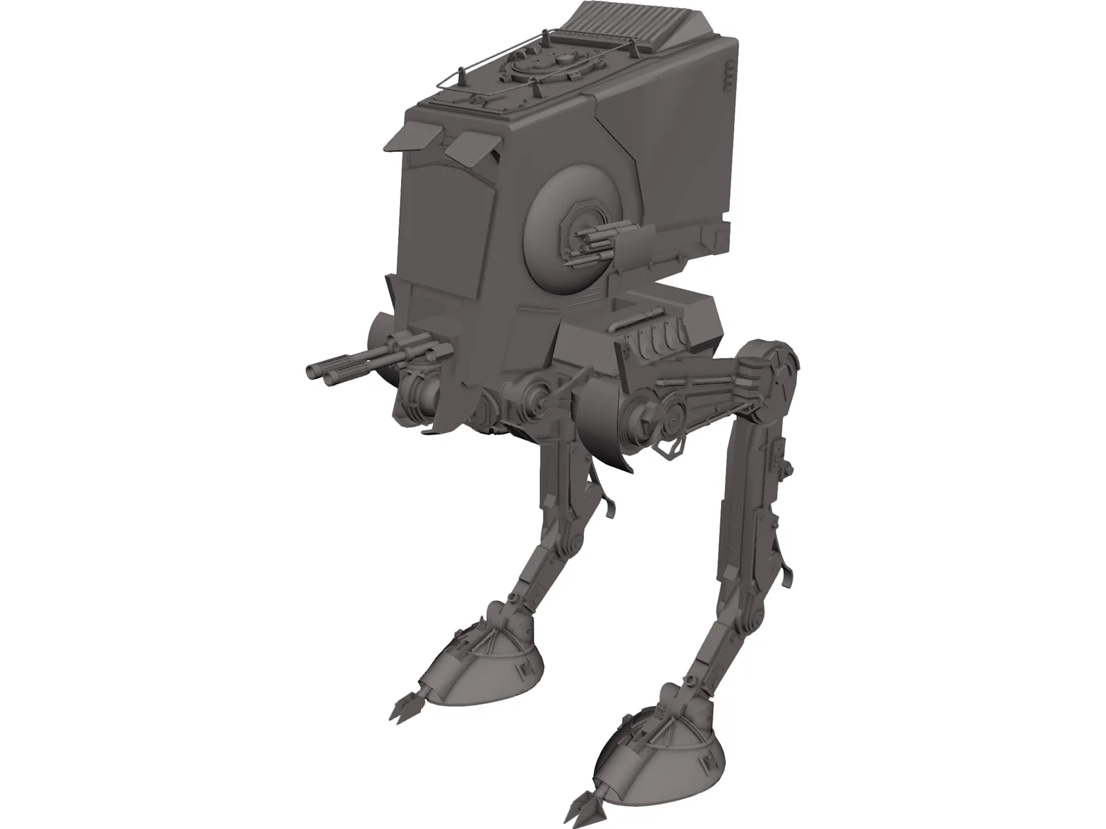Star Wars ATST 3D Model main preview