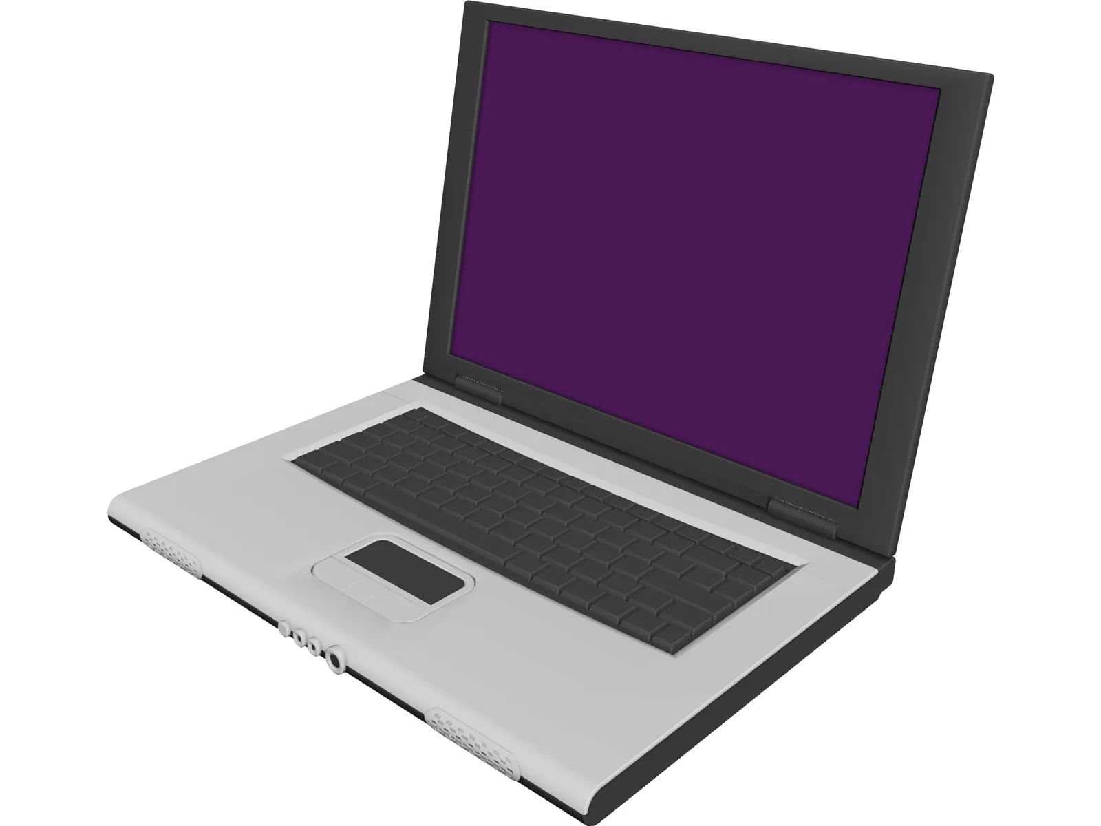 Notebook 3D Model main preview