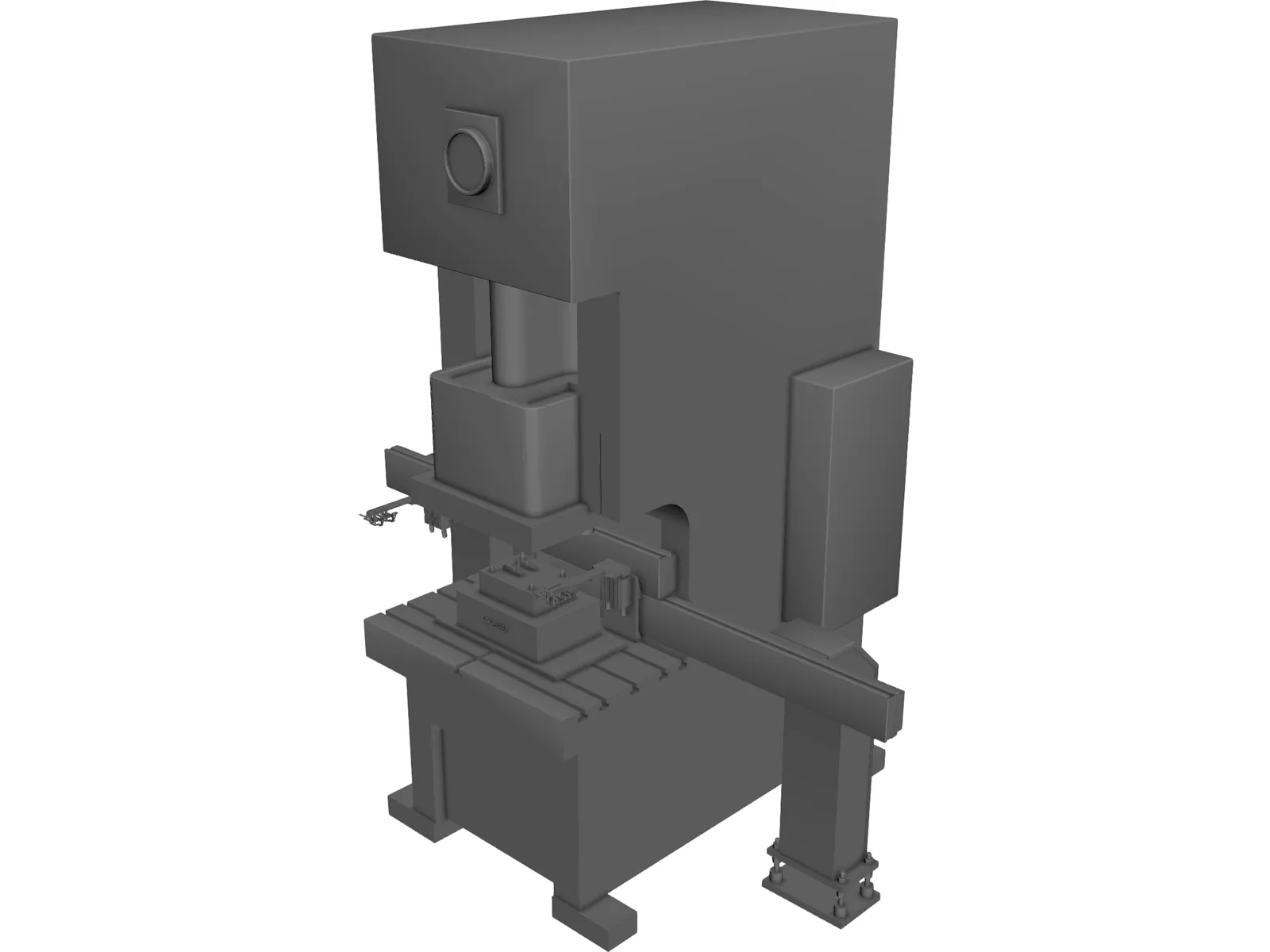 Press Machine 3D Model main preview