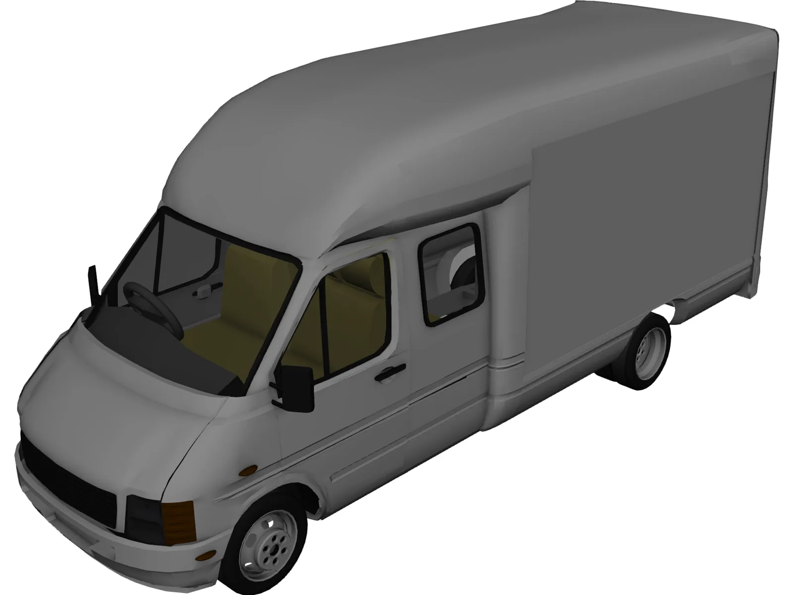 Volkswagen LT46 3D Model main preview