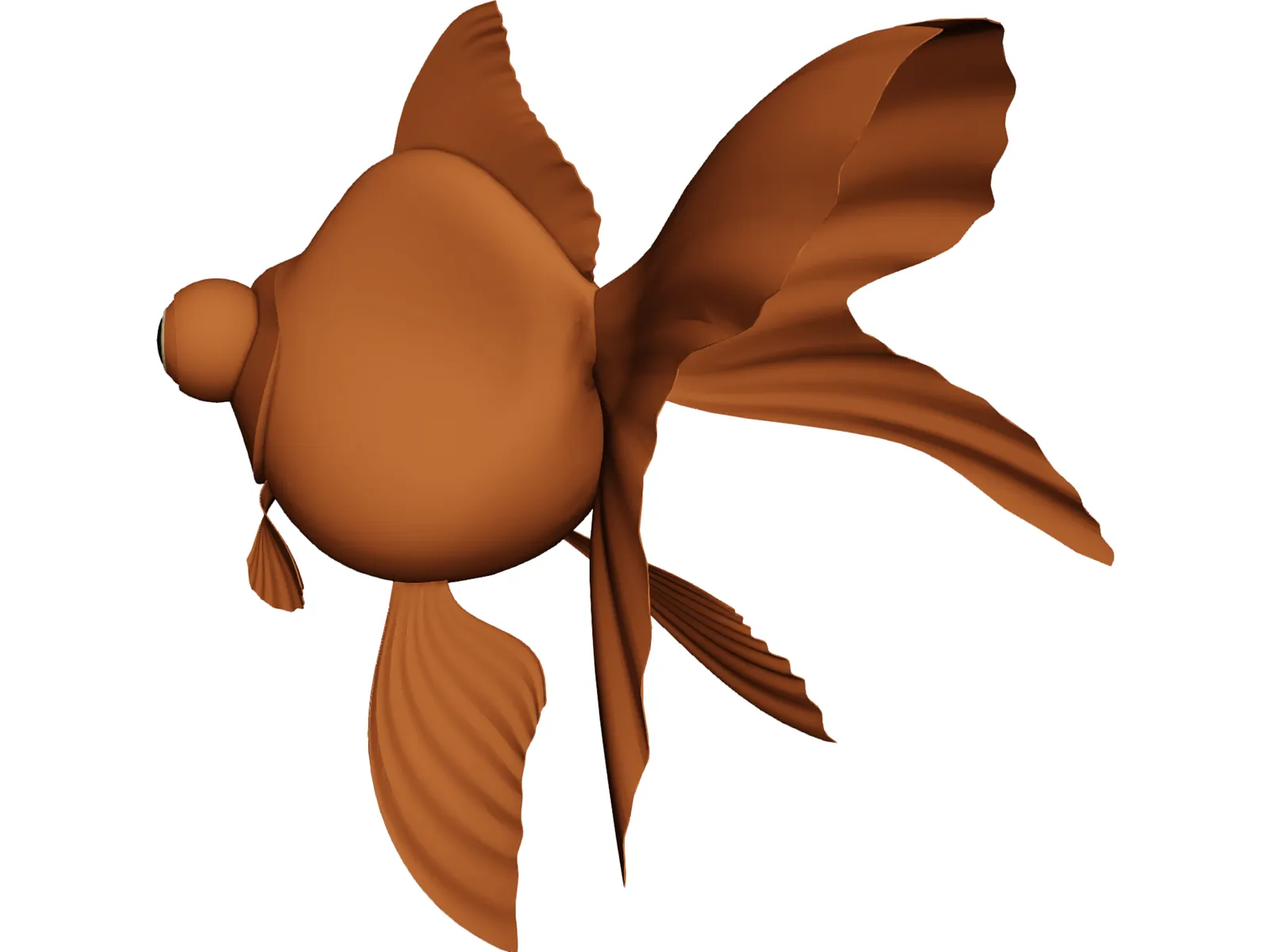 Fish 3D Model main preview
