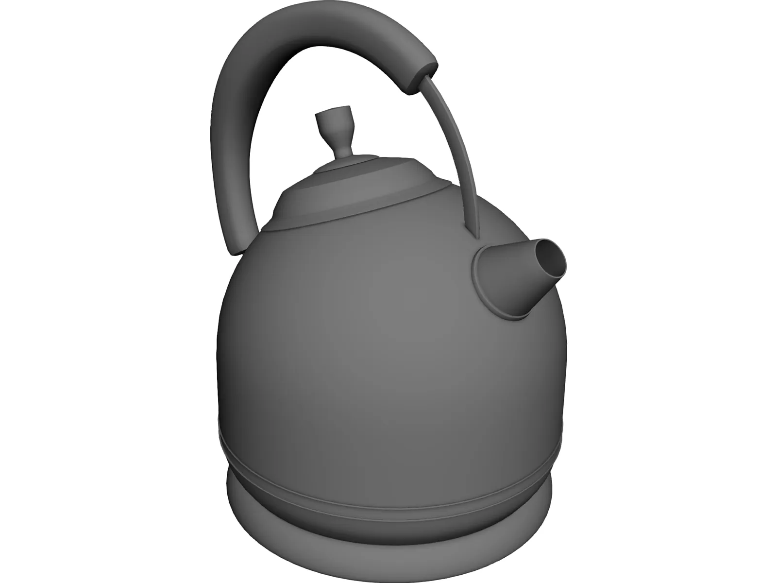 Kettle 3D Model main preview