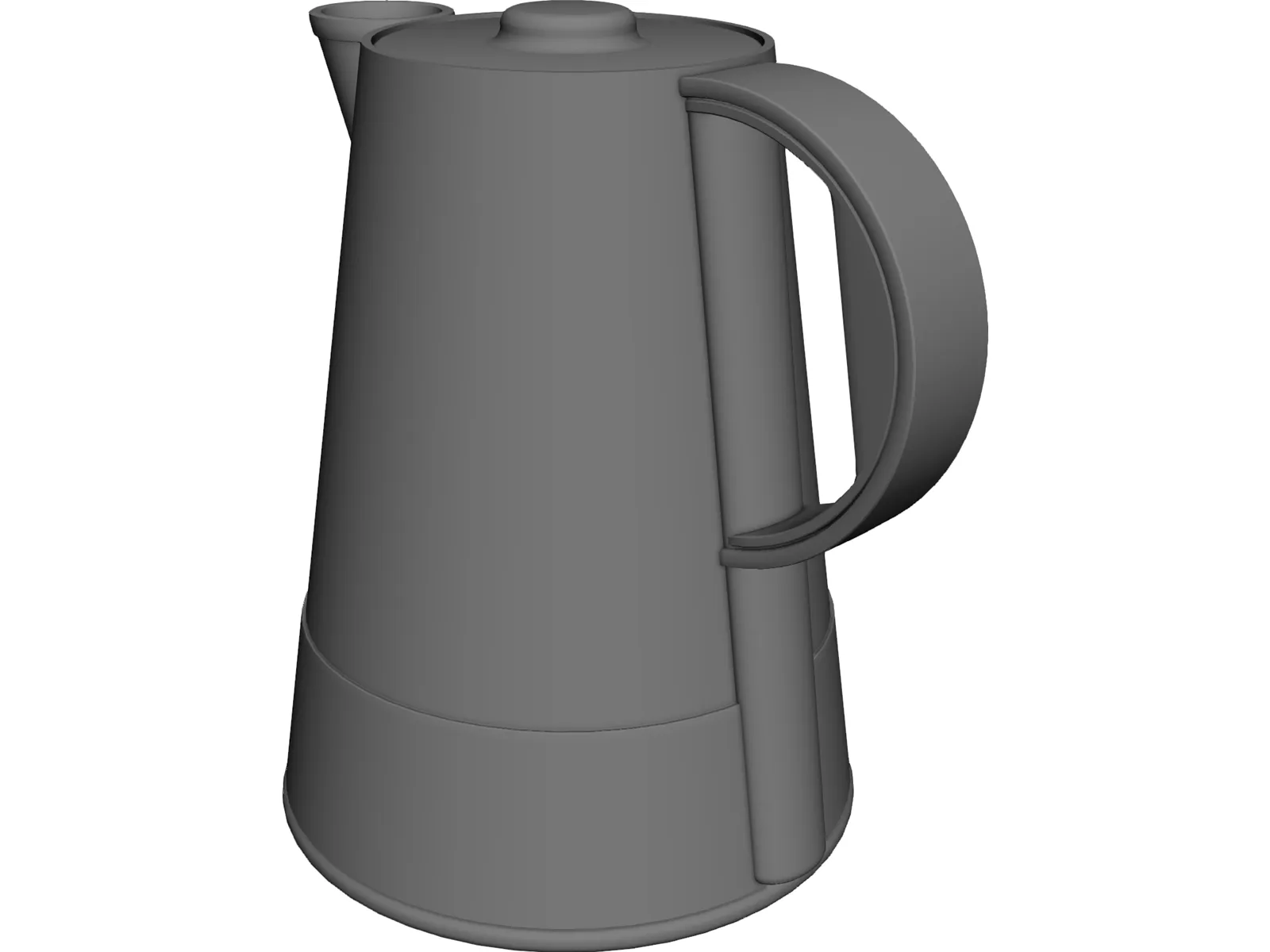 Kettle 3D Model main preview