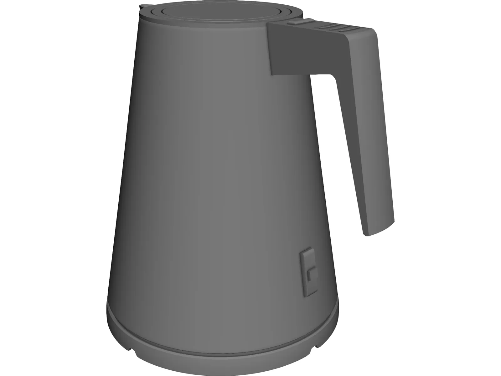 Kettle 3D Model main preview