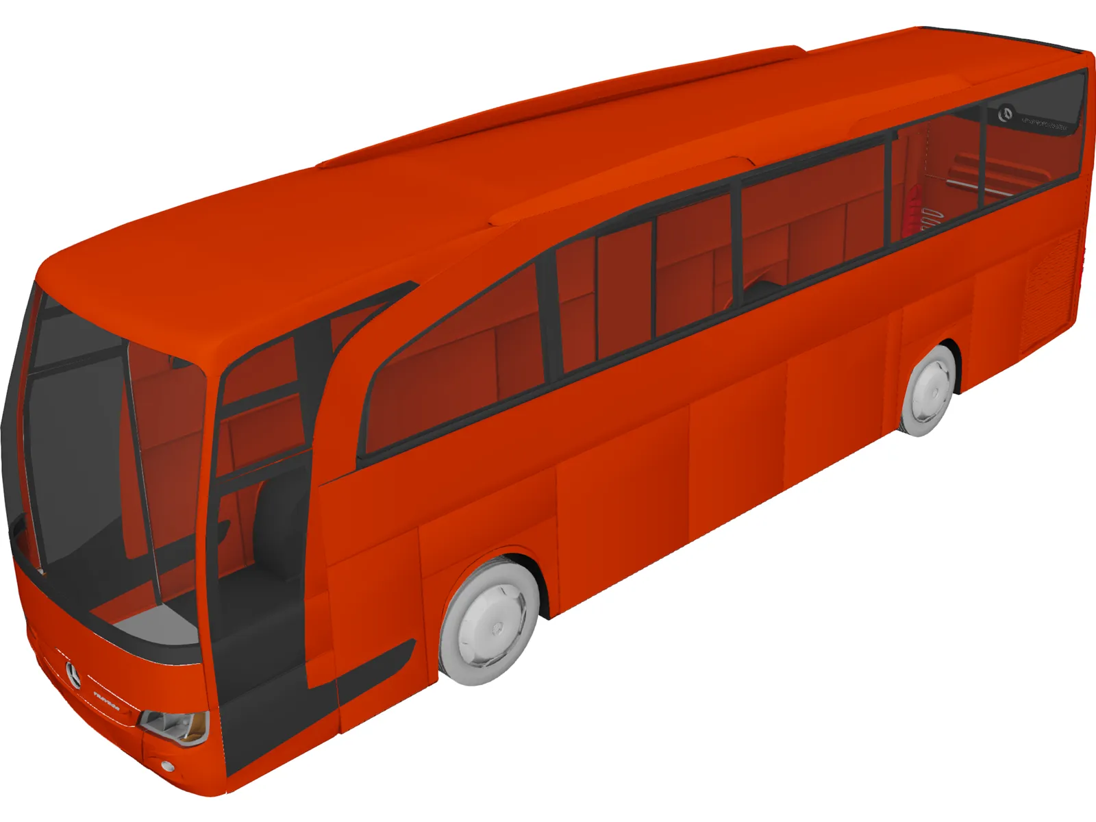 Mercedes-Benz Travego (2011) 3D Model main preview