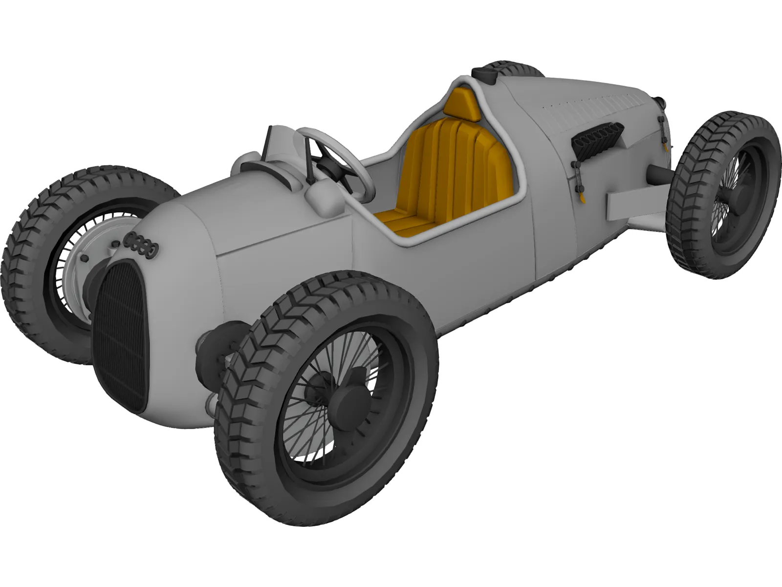 Auto Union 3D Model main preview