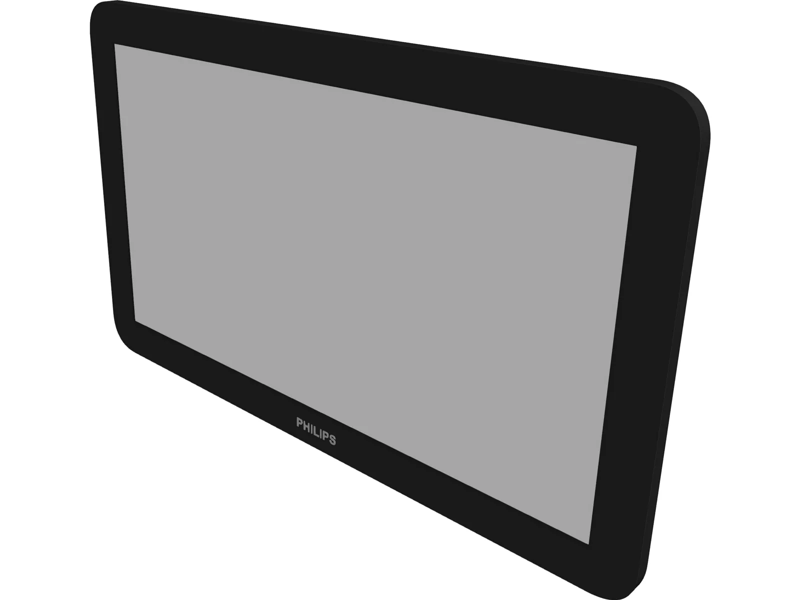 Philips Aurea TV 3D Model main preview