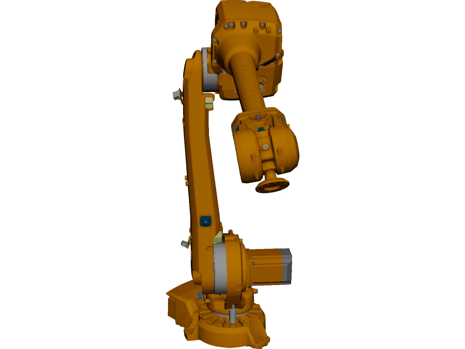 ABB IRB4600 Indistrial Robot 3D Model main preview