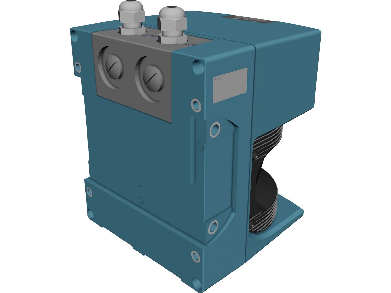 SICK Sensor 3D Model main preview