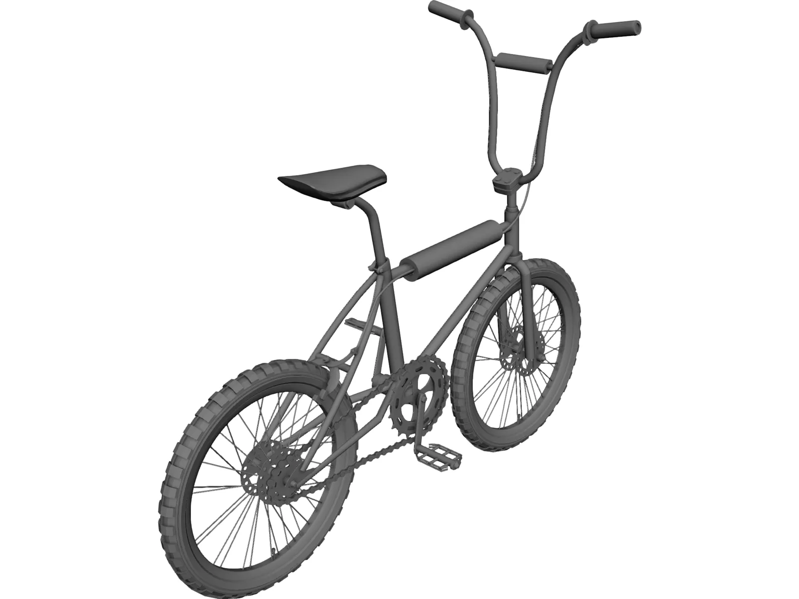Hero Cycle 3D Model main preview