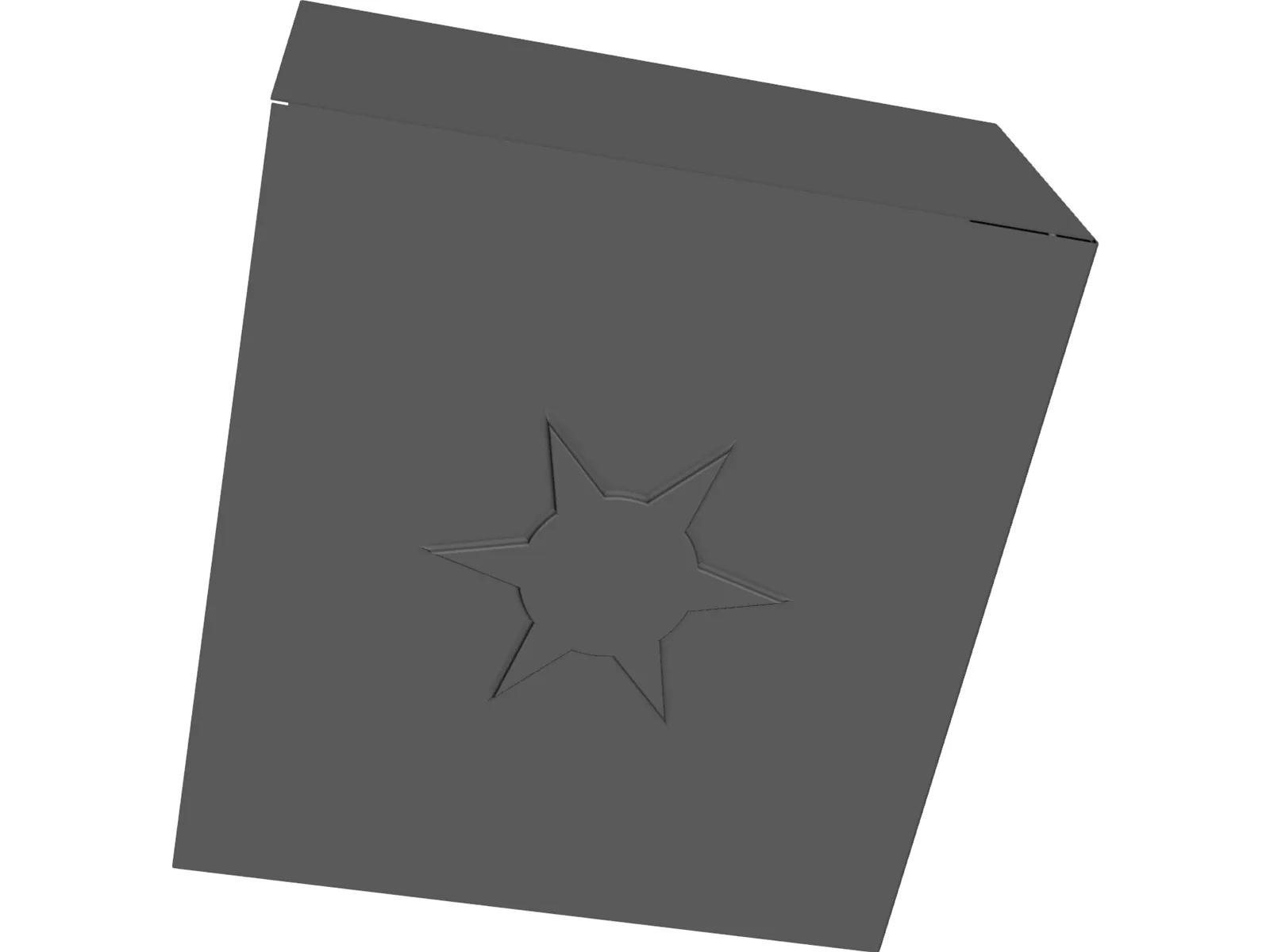 Computer Case 3D Model main preview