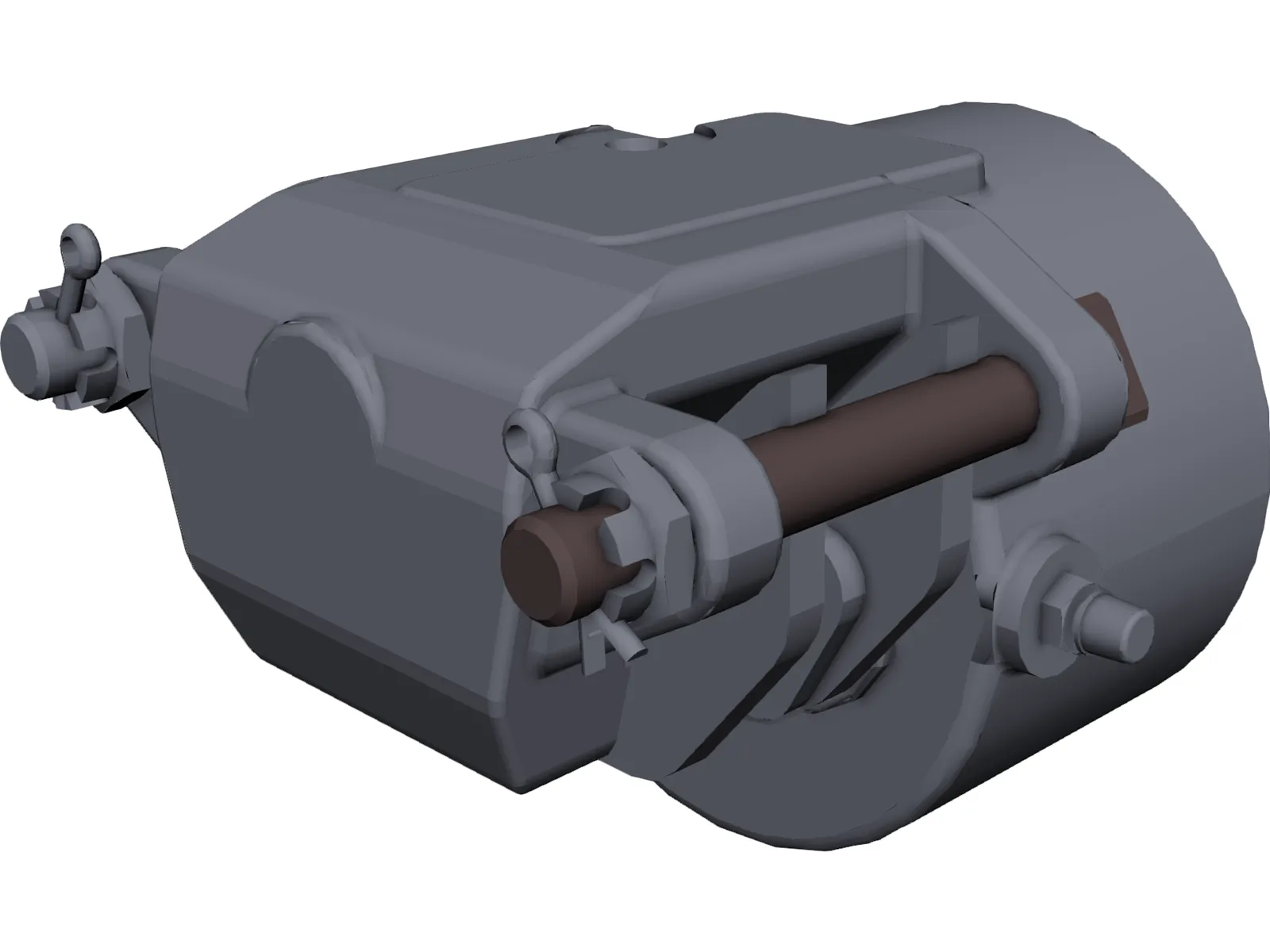 Knott Brake FSG110 3D Model main preview
