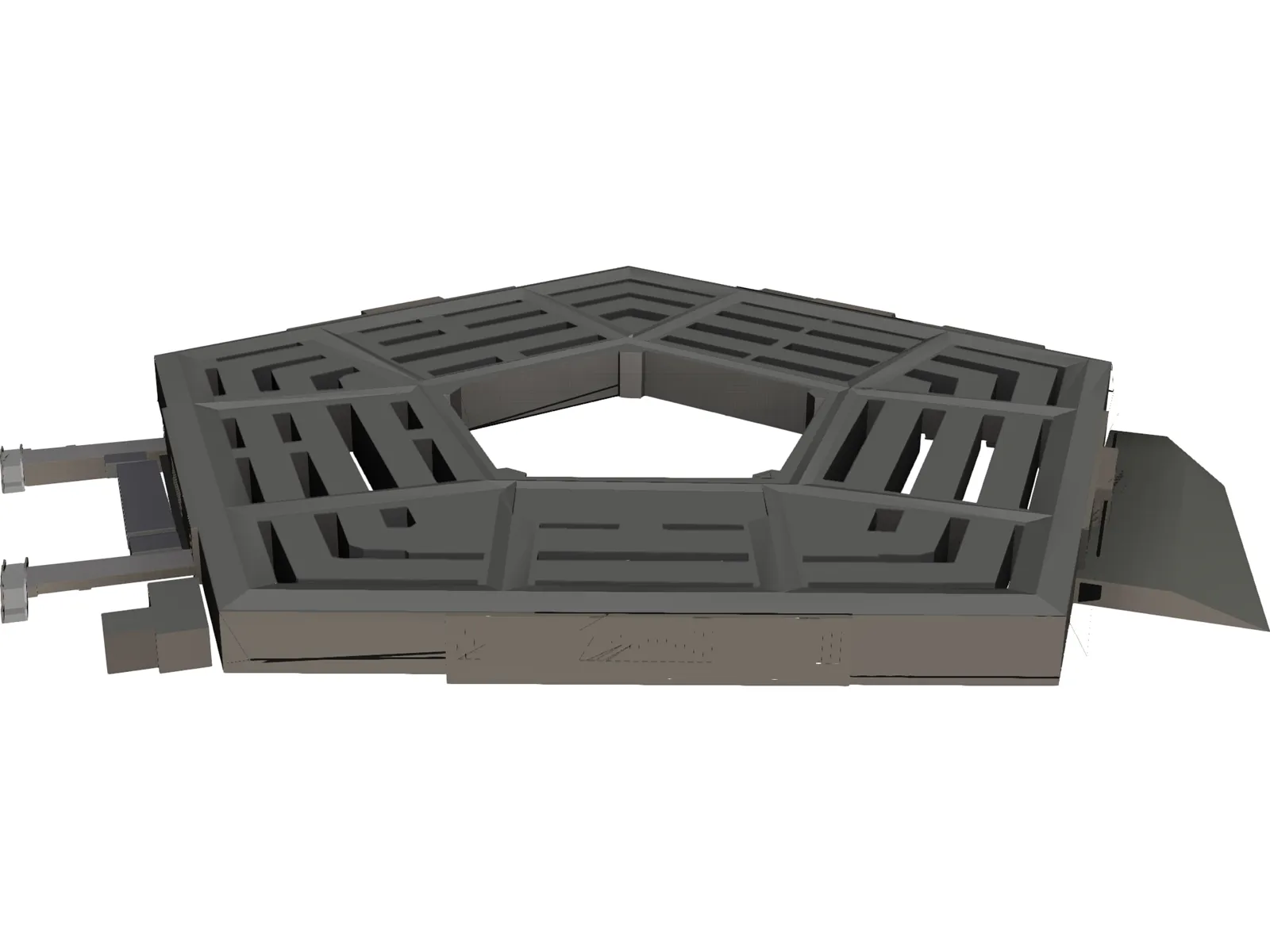 Pentagon 3D Model main preview