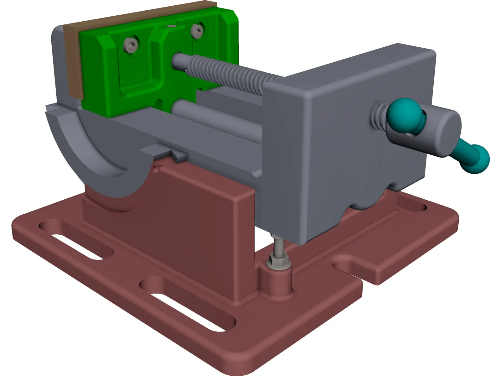 Clamp 3D Model main preview