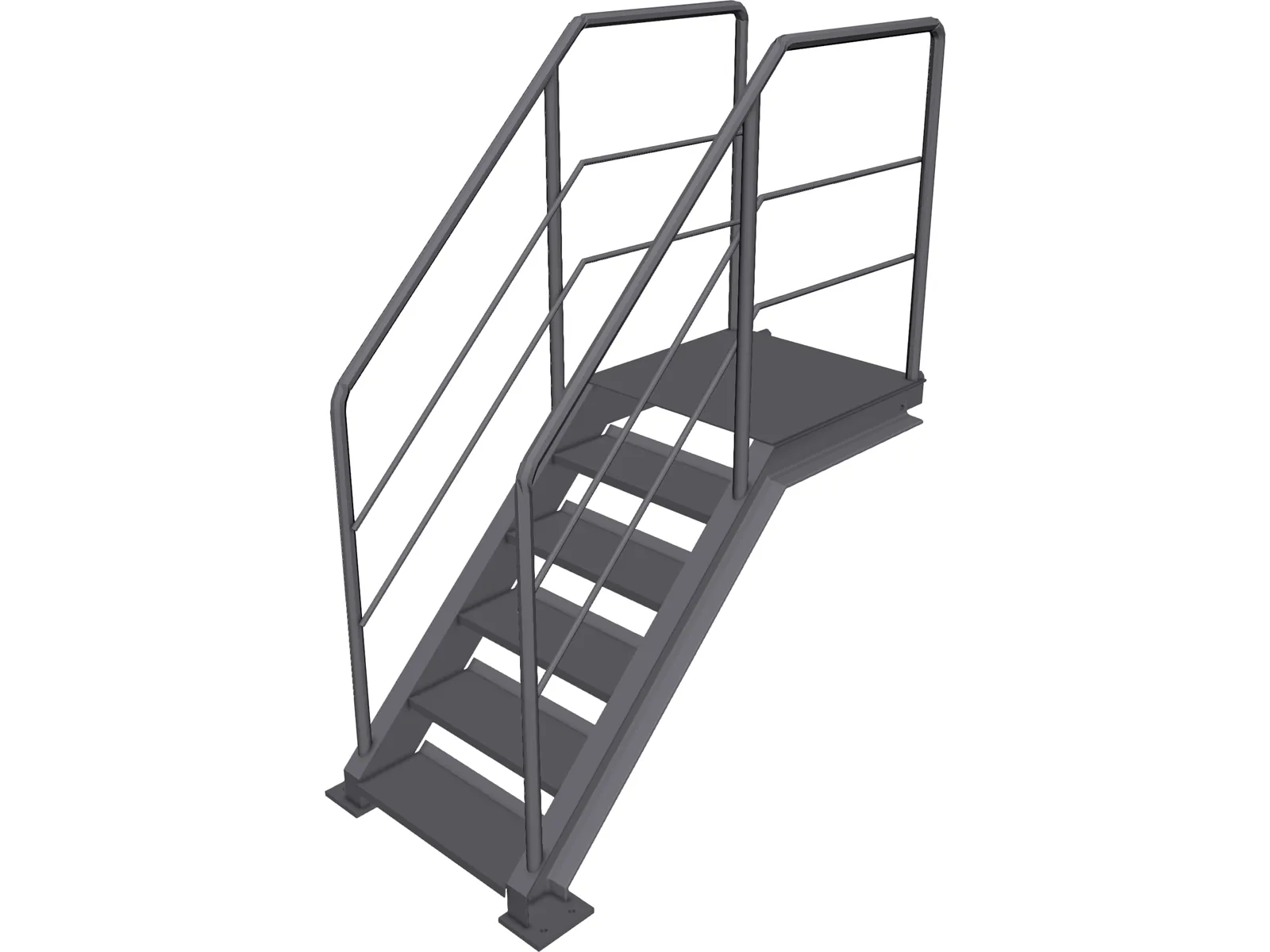 Ladder 3D Model main preview
