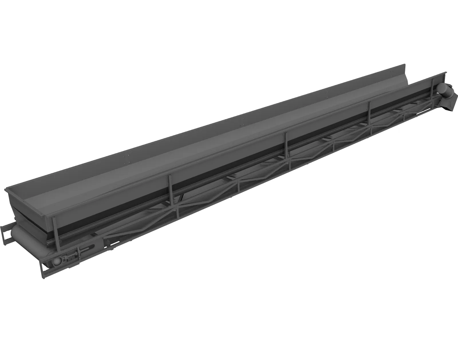 Transporter 8m 3D Model main preview