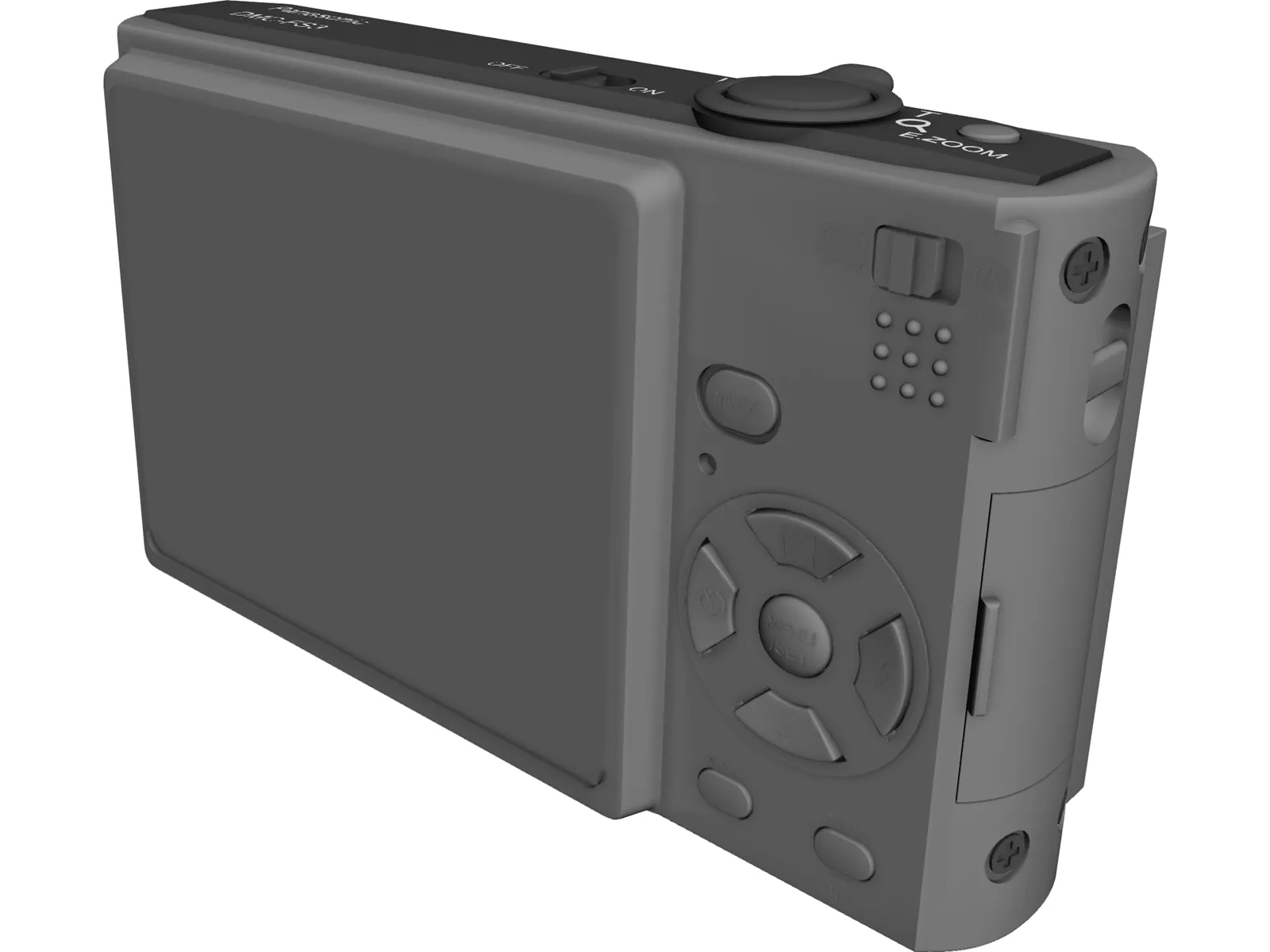 Panasonic Lumix DMC-FS3 3D Model main preview