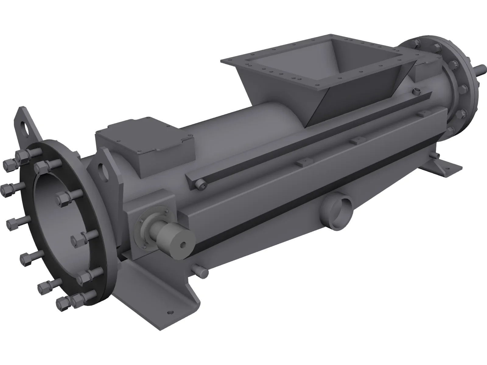 Waste Water Seperarion System 3D Model main preview
