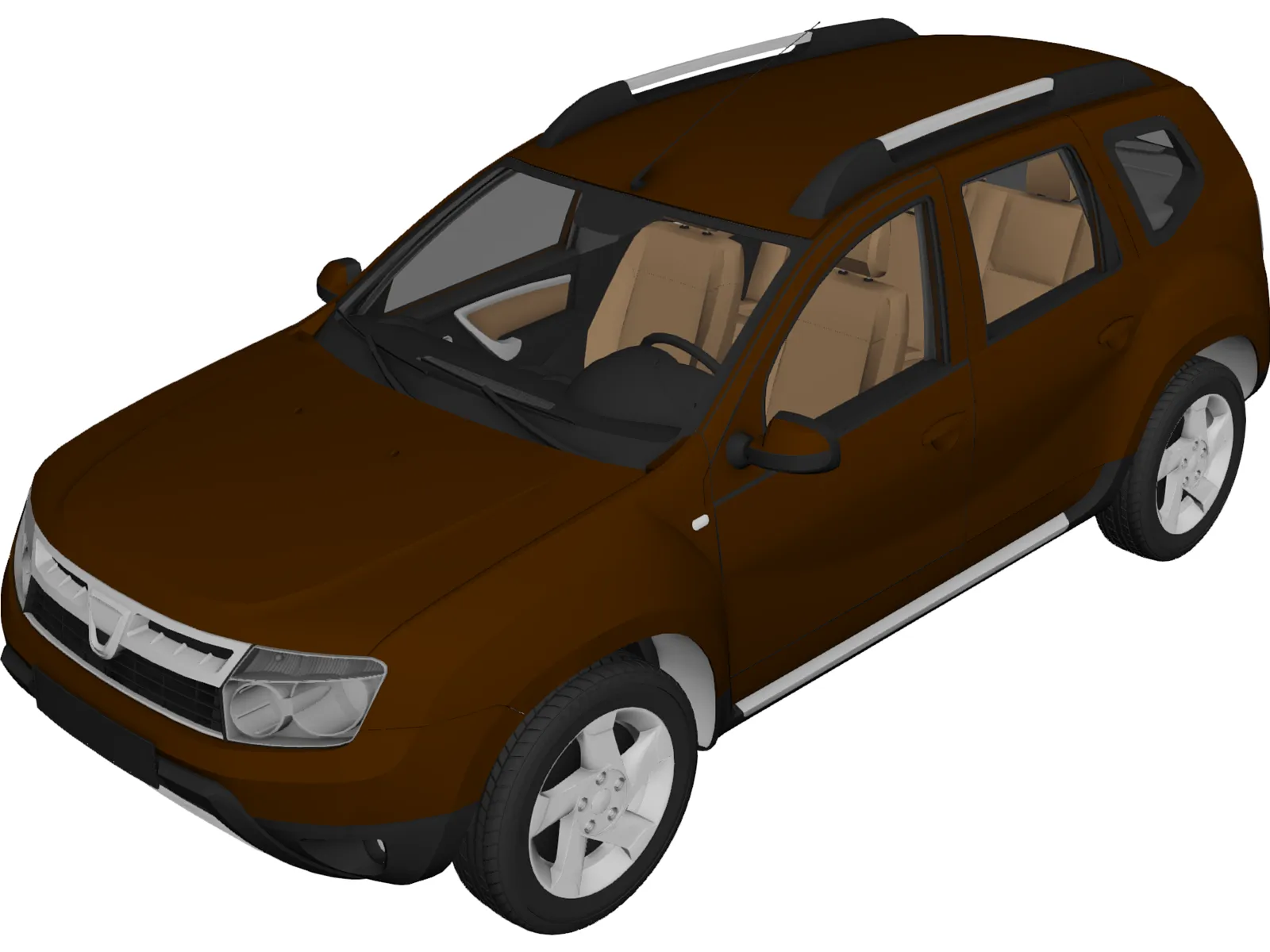 Renault (Dacia) Duster 3D Model main preview