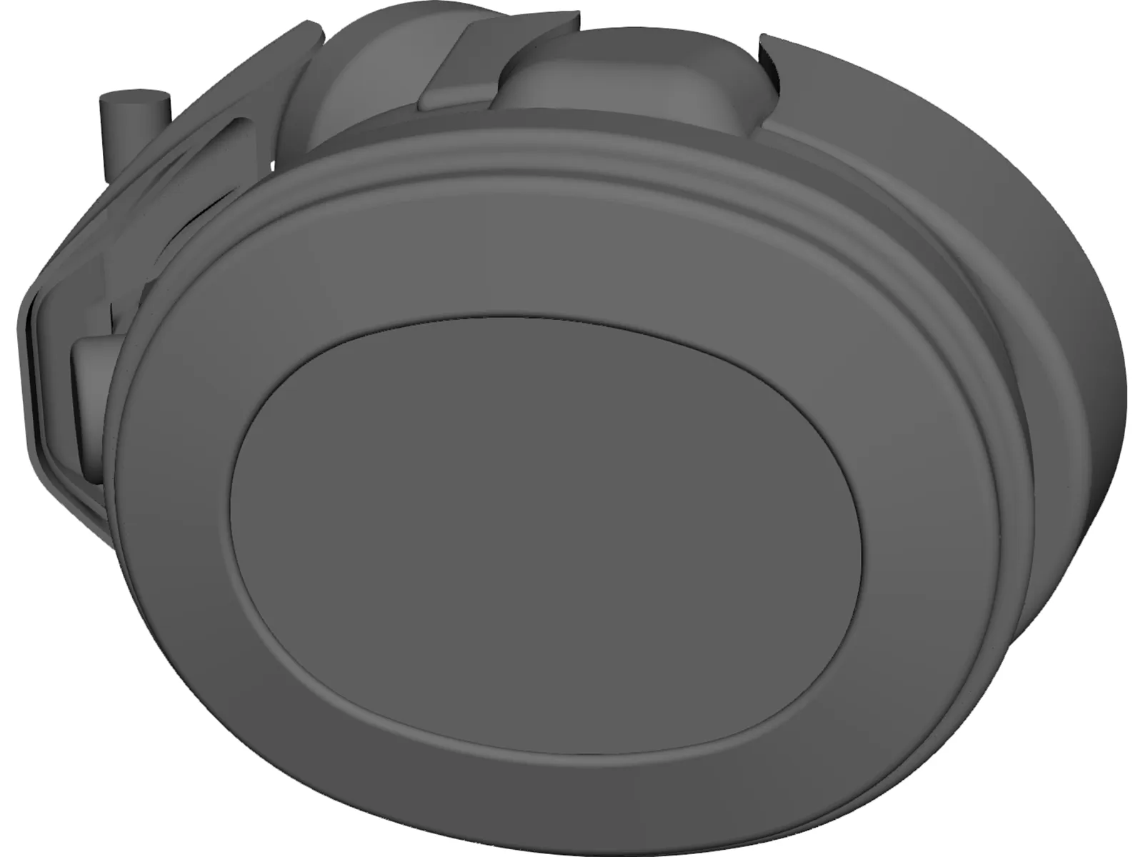 Diving Helmet 3D Model main preview