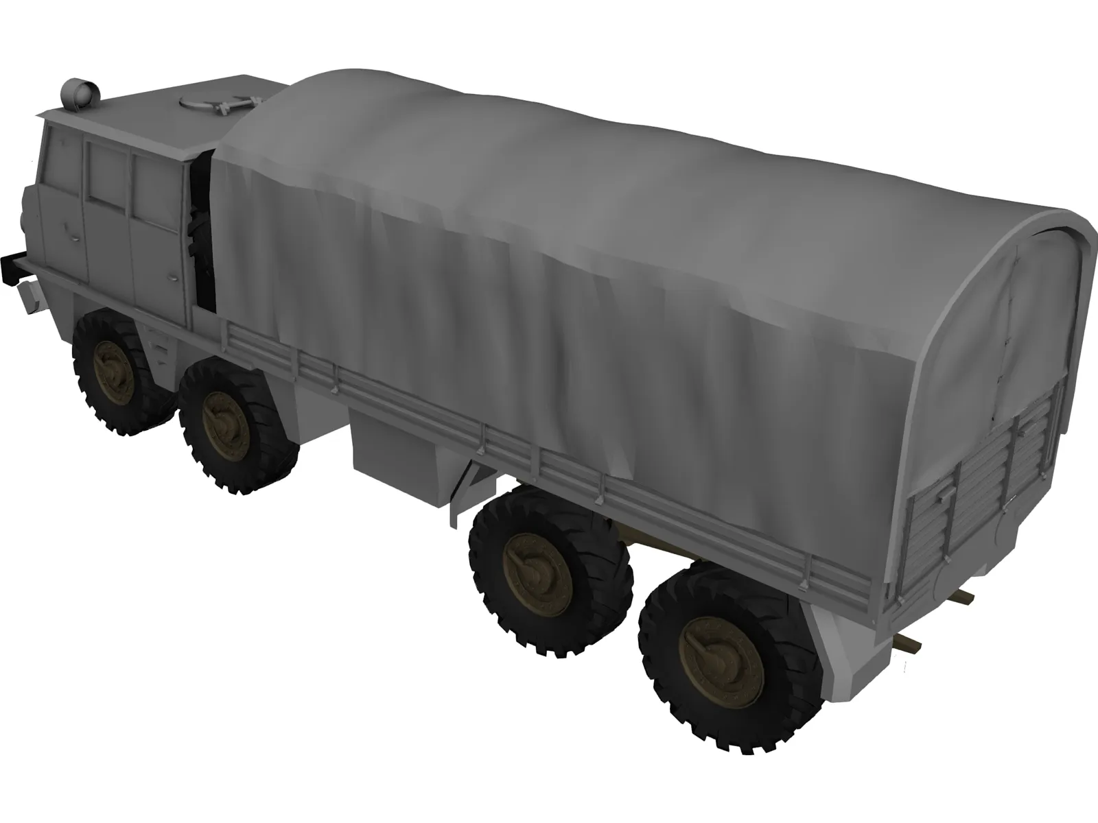 Tatra 815 8x8 3D Model main preview