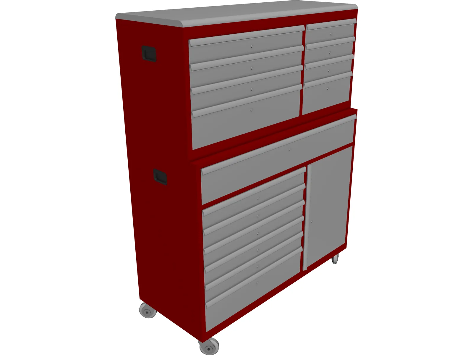 Tool Box 3D Model main preview