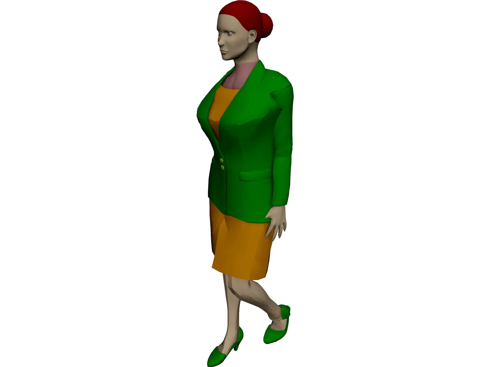 Woman 3D Model main preview