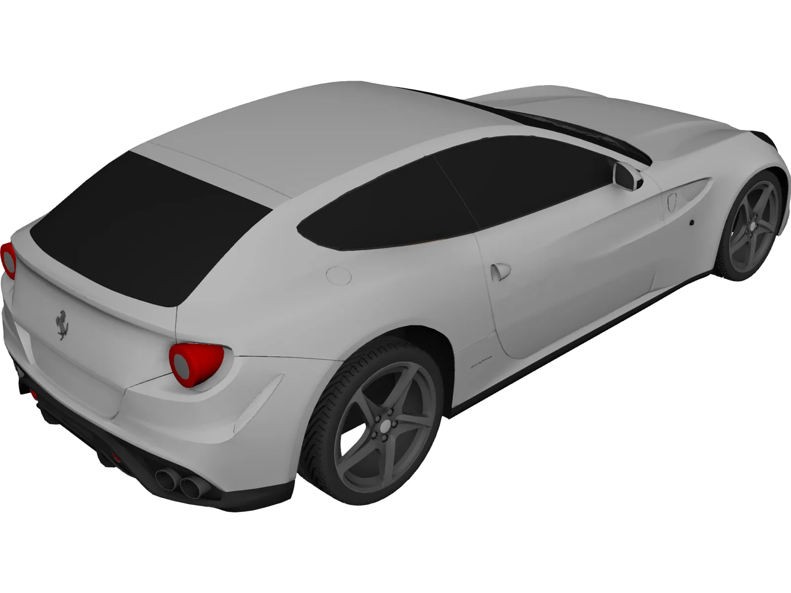 Ferrari FF 3D Model main preview