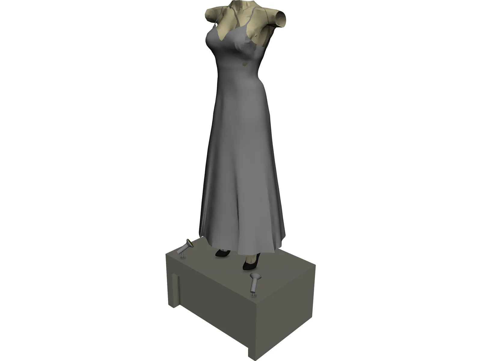 Manequin 3D Model main preview