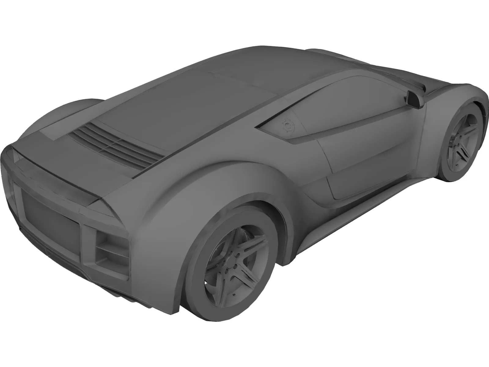 Saleen S5S Raptor 3D Model main preview
