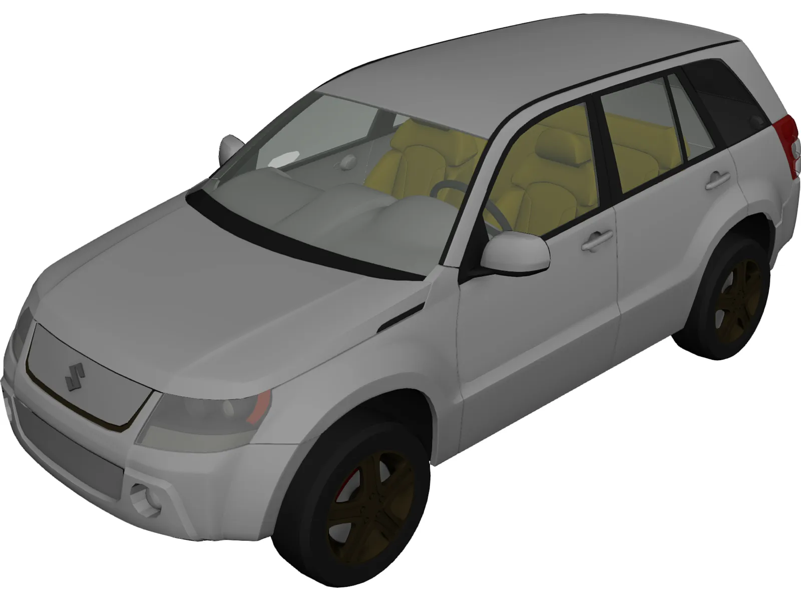 Suzuki Grand Vitara (2008) 3D Model main preview